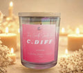 10oz - One of a Kind Candle Iridescent Glass Vessel - Coconut Soy Wax - Gabriel's Heart Naturally Handcrafted