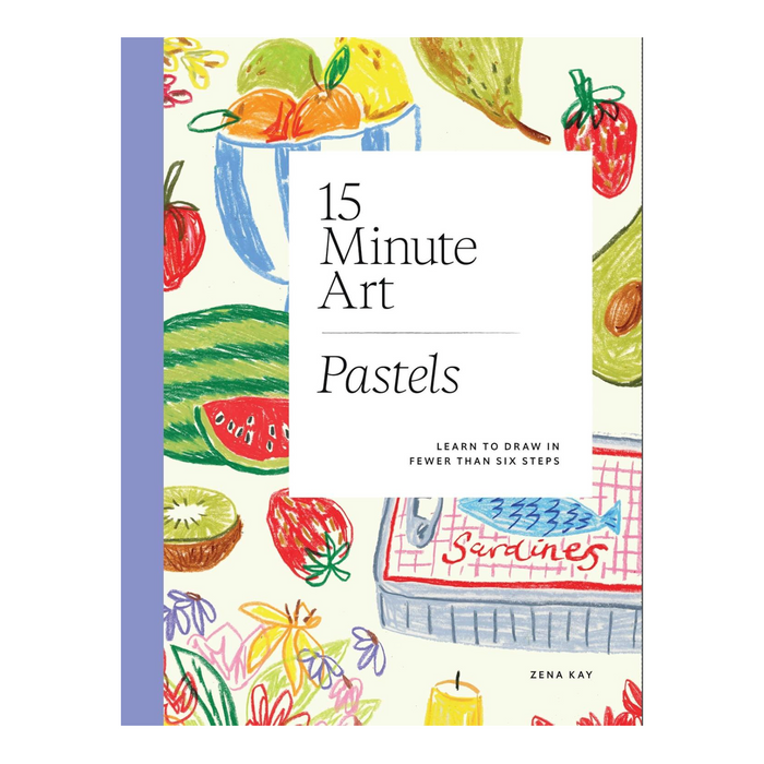 bookspeed - 15 minute art pastels book cover - winter's moon