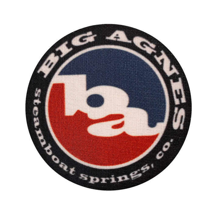2" Big Agnes Logo Noso® Patch Detail