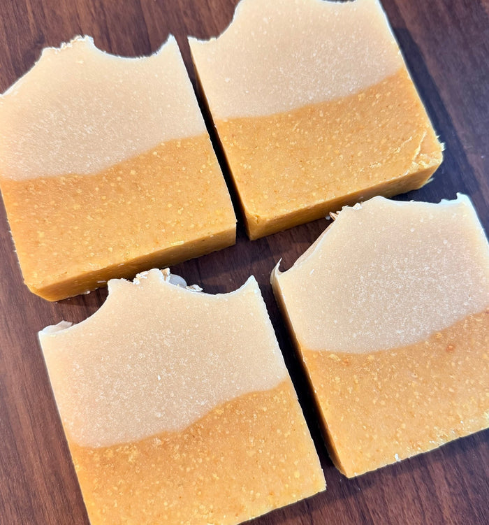 Gheart ❤️ 1/2 dozen - Glow Milky Turmeric Soap Bundle - Gabriel's Heart Organic Skin Care