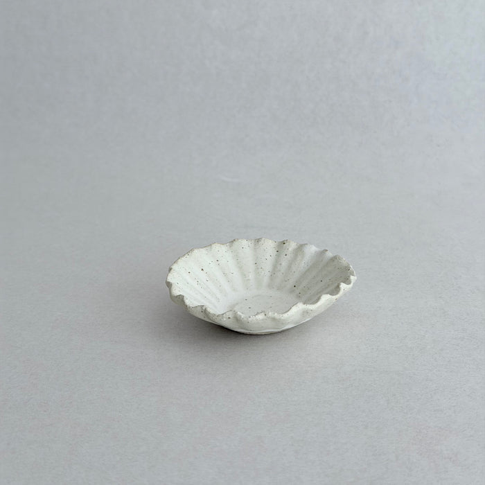Small Ceramic Fluted Dish