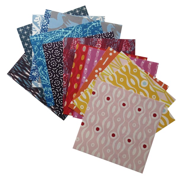 Assorted Origami Craft Paper - Pack of 36