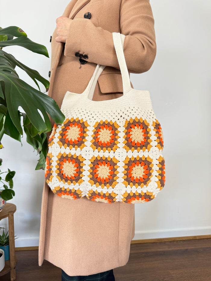 Autumn Glow Granny Tote