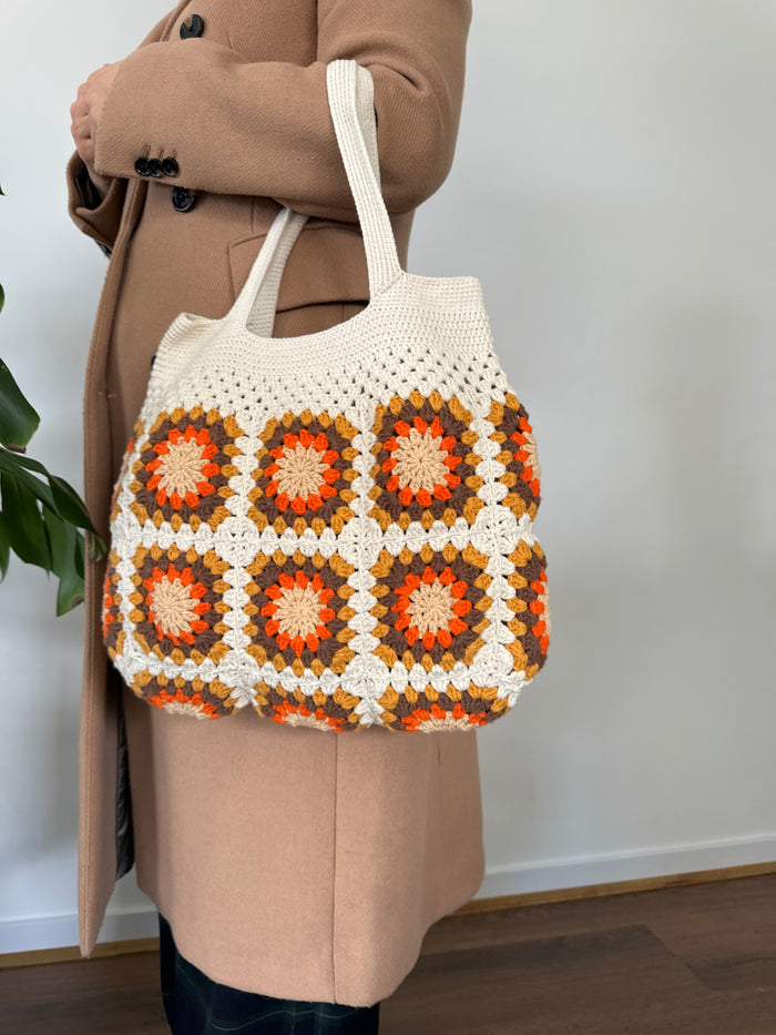 Autumn Glow Granny Tote