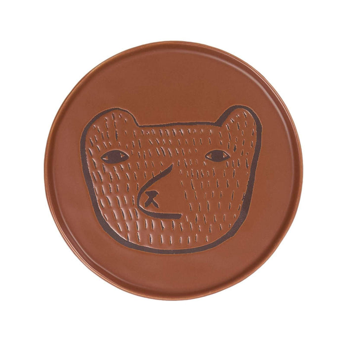 donna wilson - bear plate - winter's moon