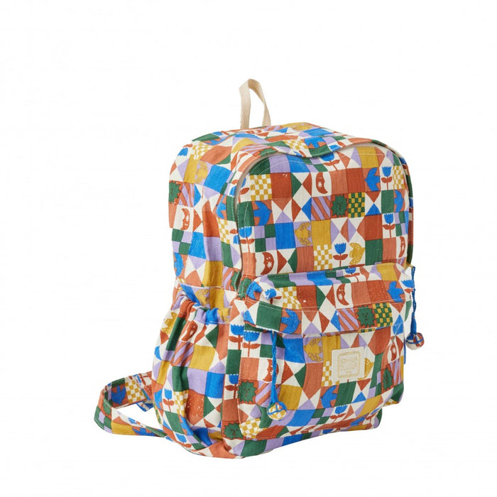 Biscotto Backpack - Patchy Blue