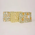 Block Printed Luxury Gift Bags - Medium (Sunshine) - Winter's Moon