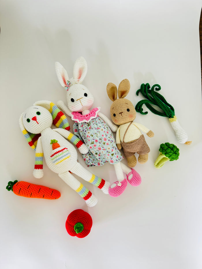 Bunny in Overalls