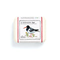 the chocolate detective - oystercatcher egg box - winter's moon