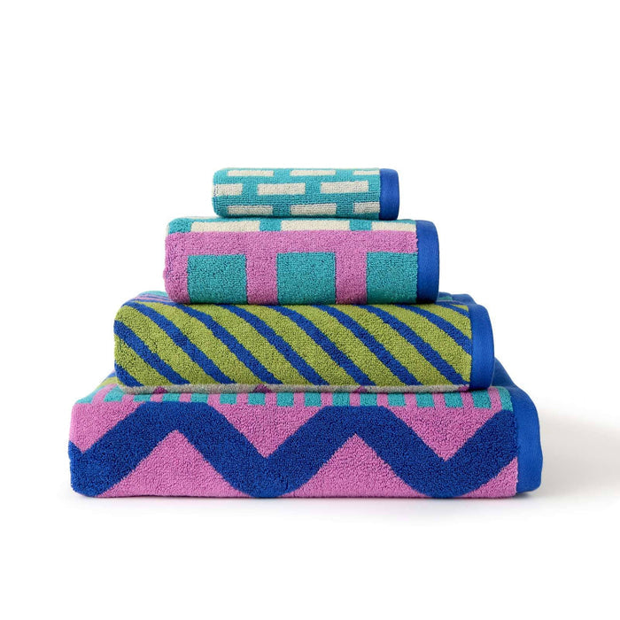 donna wilson - circus hand towel - winter's moon
