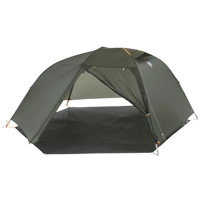 Green Copper Spur UL3 Bikepack camping tent on a white background