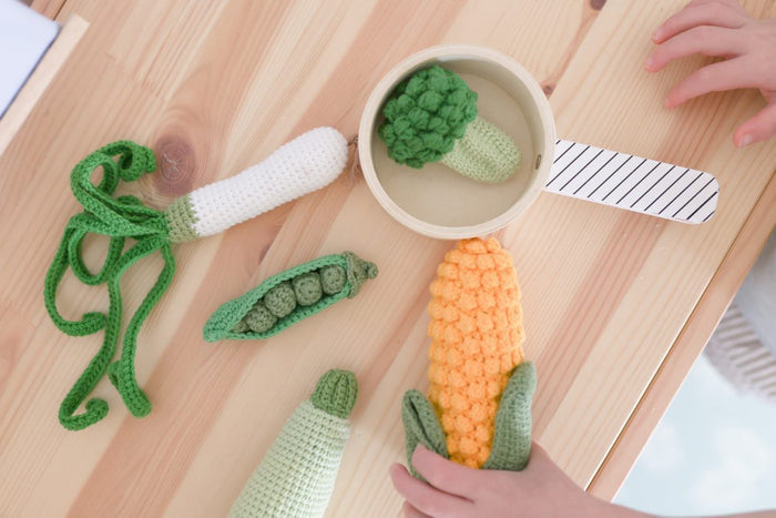 Crochet Vegetables | 11 pieces