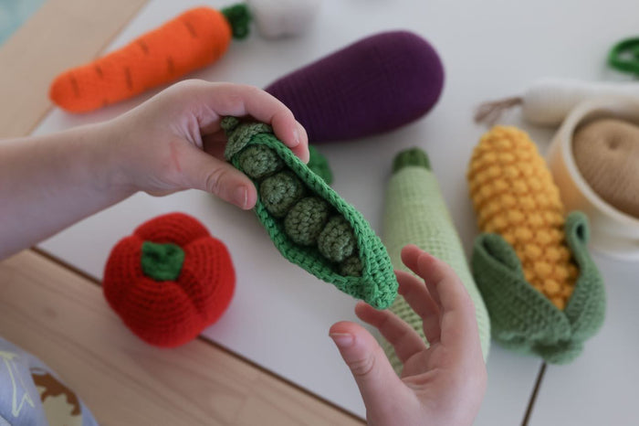 Crochet Vegetables | 11 pieces