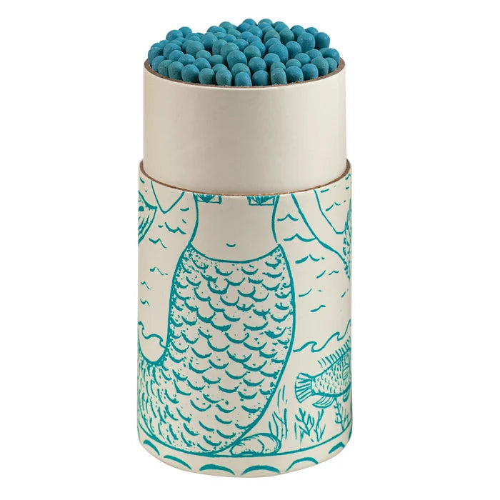 Cylinder Matches - Mermaid