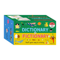 gardners - dictionary or ficitonary family bluffing game box - winter's moon