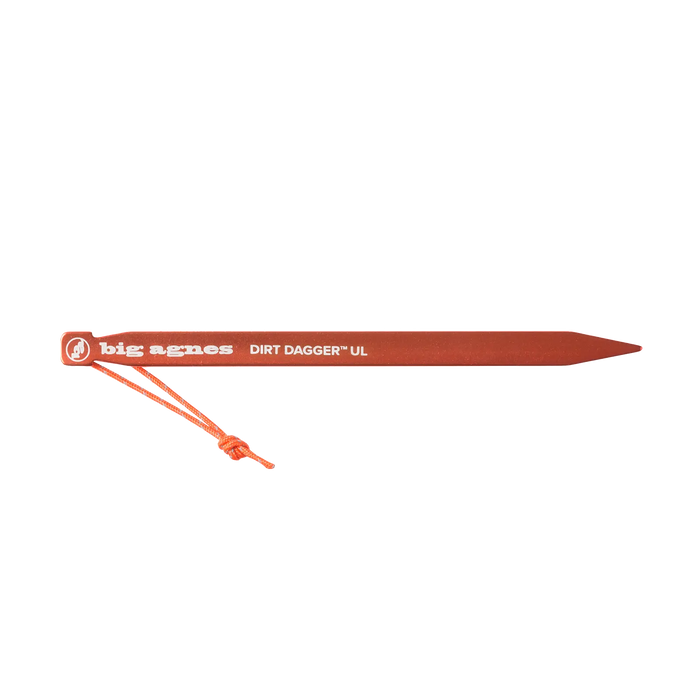 Dirt Dagger™ UL Tent Stakes: Pack of 30 Single