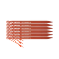 Dirt Dagger UL Tent Stakes Pack of 6 Lined Up