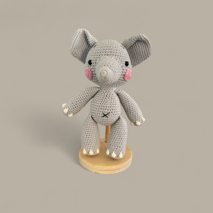 Ellie the Handmade Elephant Soft Toy