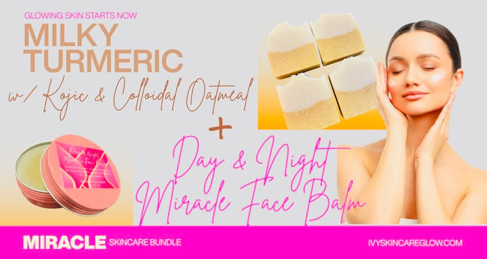 Face Beauty Bundle (Soap+Miracle Balm) - Beauty by Ivy Organic Skin Care