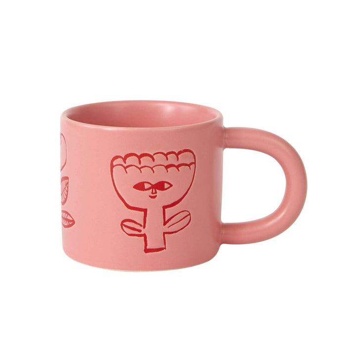 donna wilson - flower mug - winter's moon