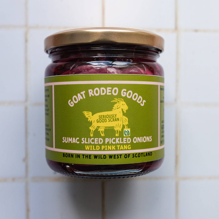 Goat Rodeo Goods - Sumac Sliced Pickled Onions