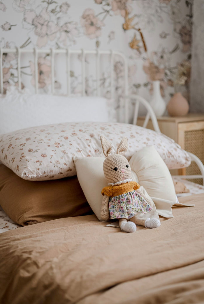 Handmade Bunny Doll in Dress