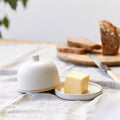 Handmade Butter Dish - Winter's Moon