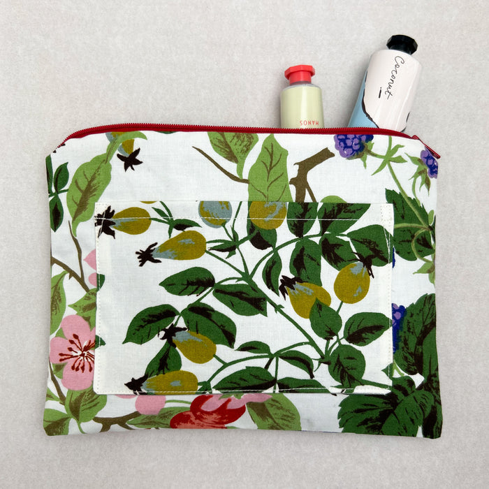 Handmade Cotton Zipper Pouch