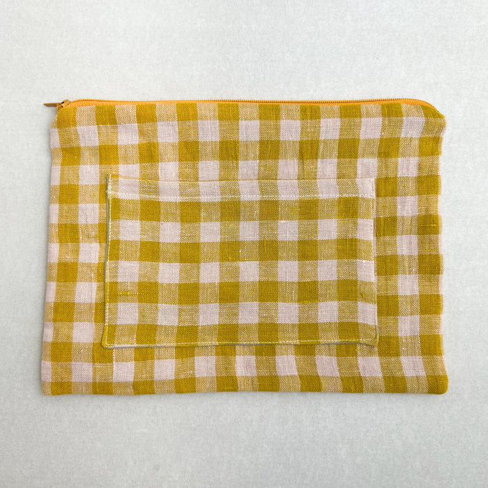 Handmade Cotton Zipper Pouch
