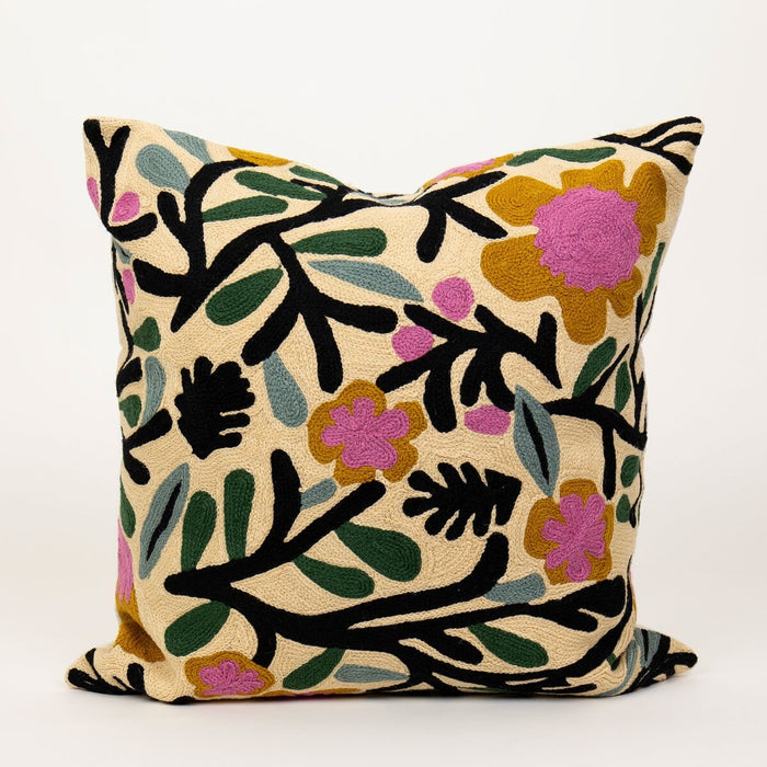 Handmade 'Kashmir Twig' Cushion