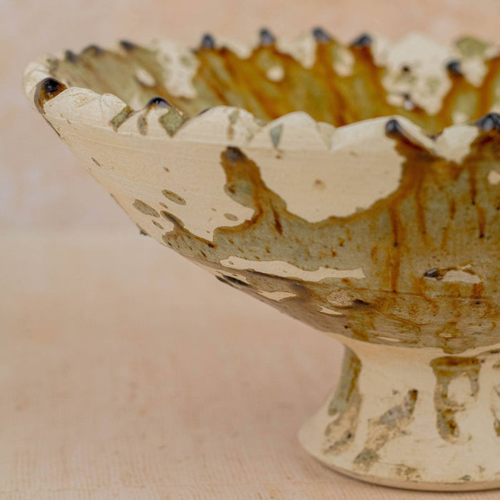maison berber - moroccan tamegroute fruit bowl close-up - winter's moon