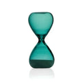 stone marketing - small turquoise hourglass - winter's moon