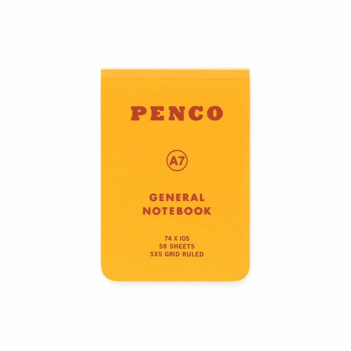 stone marketing - penco pp a7 notebook yellow - winter's moon