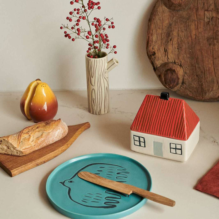 donna wilson - house butter dish - winter's moon