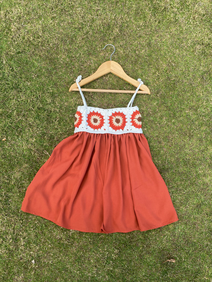 Summer Dress| Brick Red