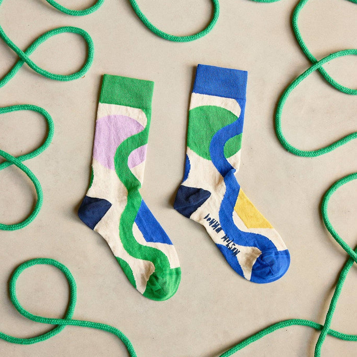 donna wilson - jazz socks - winter's moon