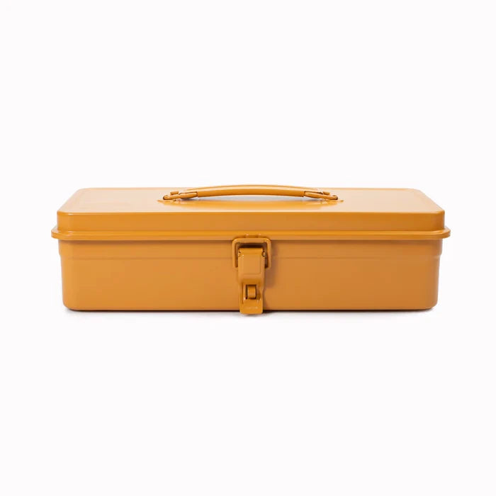 Large Toyo Steel Toolbox - Mustard
