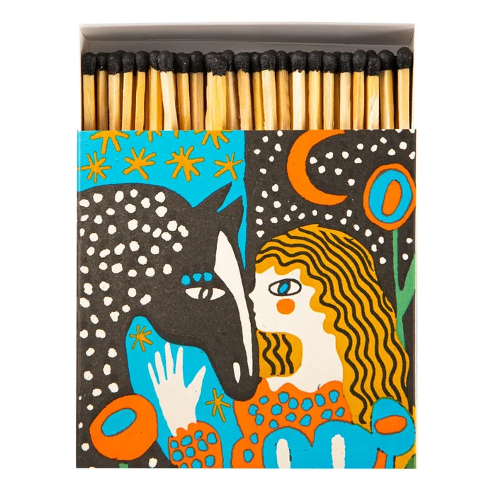 Letterpress Printed Luxury Matches -  Heart Horse