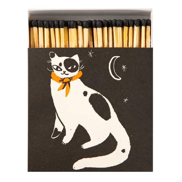 Letterpress Printed Luxury Matches -  Spotted Kitten