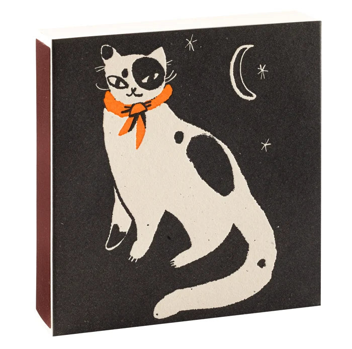 Letterpress Printed Luxury Matches -  Spotted Kitten