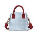 Lunch Clutch - Gingham Sky