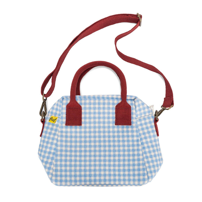 Lunch Clutch - Gingham Sky