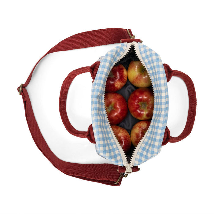 Lunch Clutch - Gingham Sky