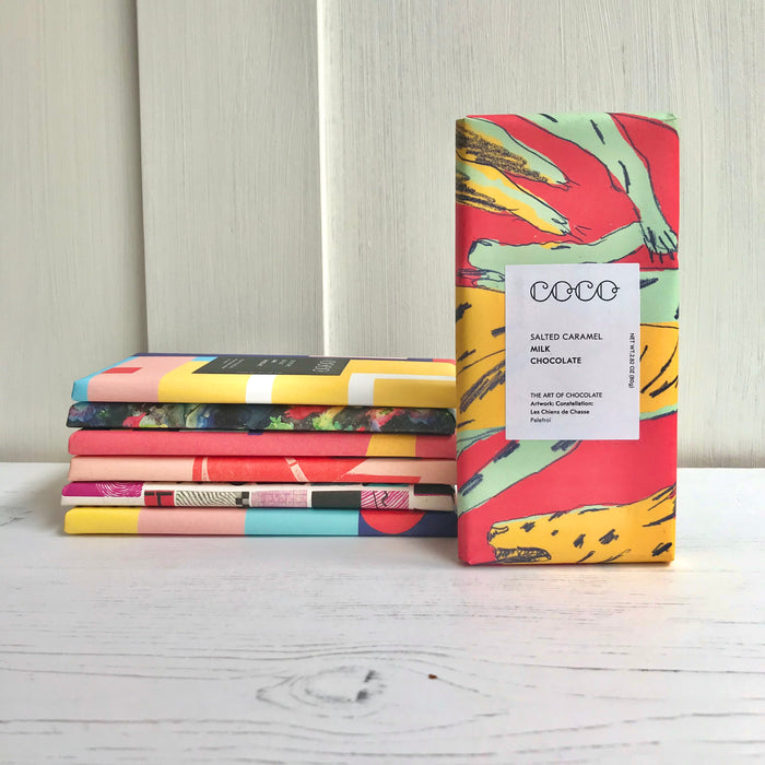Luxury Artisan Chocolate Bar - Winter's Moon