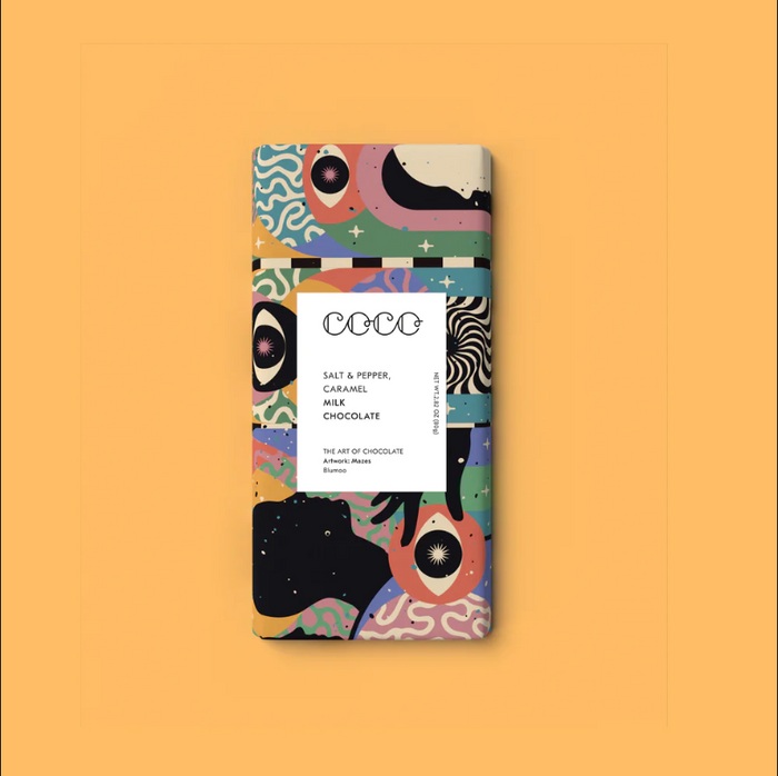 Luxury Artisan Chocolate Bar - Winter's Moon