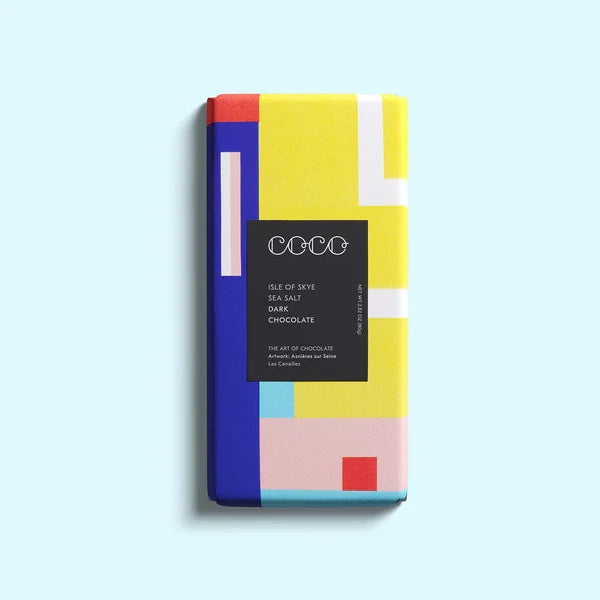 Luxury Artisan Chocolate Bar - Winter's Moon