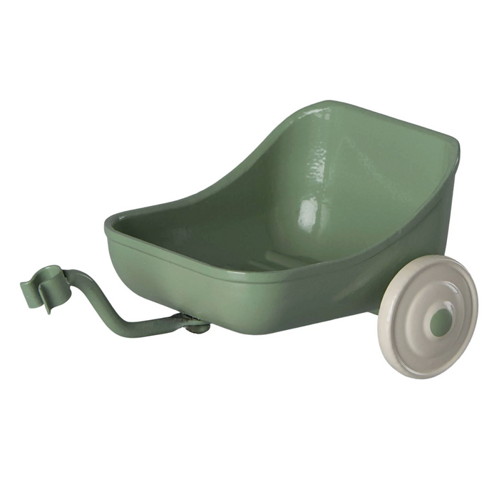 maileg - green tricycle hanger - winter's moon
