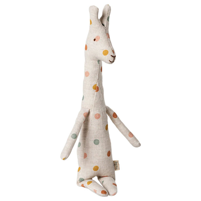 maileg - mini dotted giraffe safari friends - winter's moon