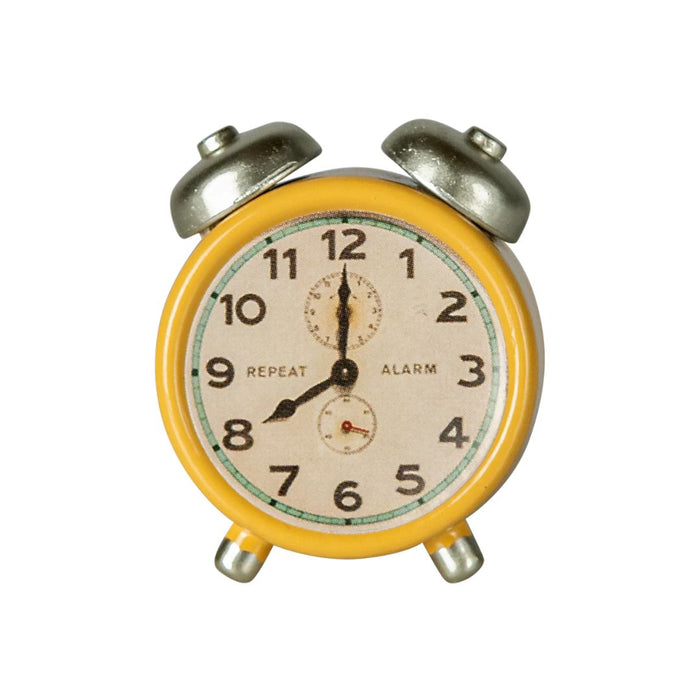 Maileg Yellow Alarm Clock - Mouse