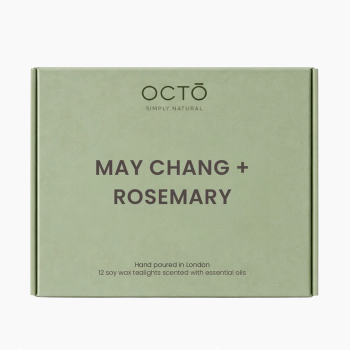 May Chang & Rosemary Scented Tealights